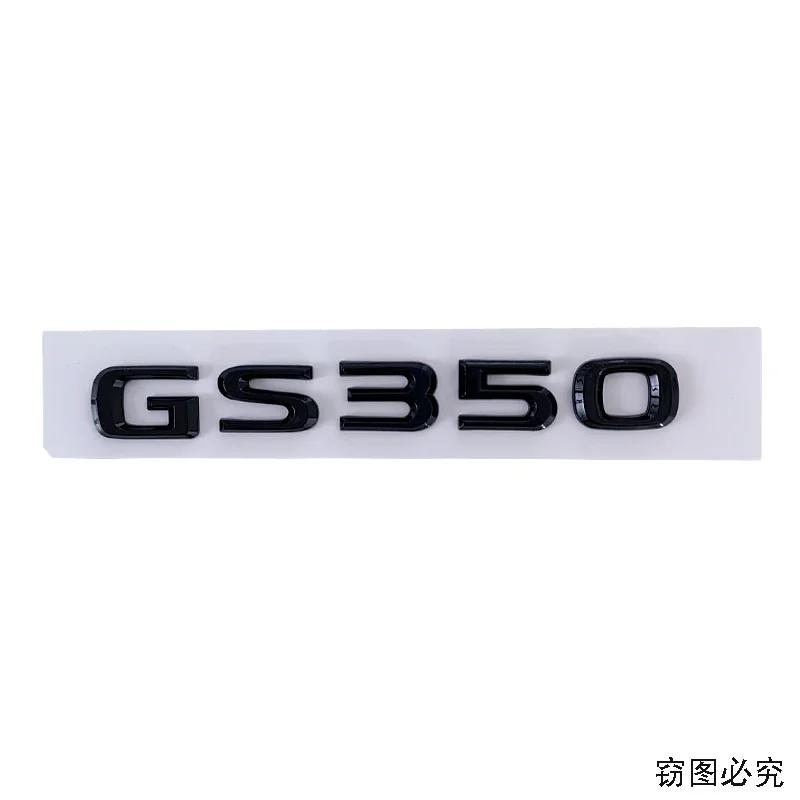 ABS Car Body Side Emblem Decals for Lexus GS300 GS350 GS400 GS430 GS460 Logo Rear Trunk Sticker Badge Accessories