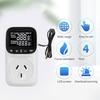 Digital Temperature Controller Outlet Socket Heating Cooling Thermostat With Timer Switches for Refrigerator Aquaculture