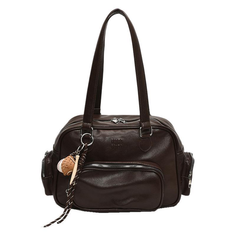 2025 New Retro Style Versatile Mailman Women's Bag Large Capacity Casual Shoulder Handheld Locomotive Bag