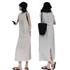 2025 Women's French Sleeveless Casual Long Dress - Summer Slimming and Stylish