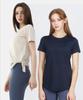 NOKJOK [2 Pack] Wendy Short Sleeve T-Shirt + Amuse Side Slit Short Sleeve T-Shirt Set (H Type)