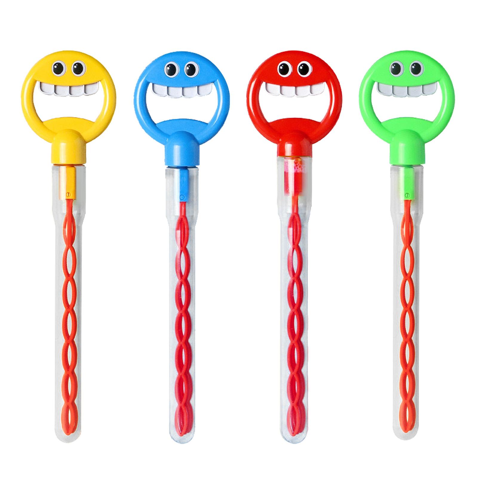 4 шт. палочка для выдувания пузырей 32 отверстия, герметичная, пластиковая, милый вид, палочка для выдувания пузырей для улицы