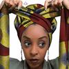 African Print Bonnet With Long Ribbon Wrap Single Layer Head Wrap Ankara Pattern Women Hair Cover Large Size Hair Wrap Cap