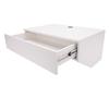 Wall Mounted Desk, Wall Mounted Desk with Pull Out Drawer, Floating Wall Organizer Rectangular Ecological Board for Homes,Office