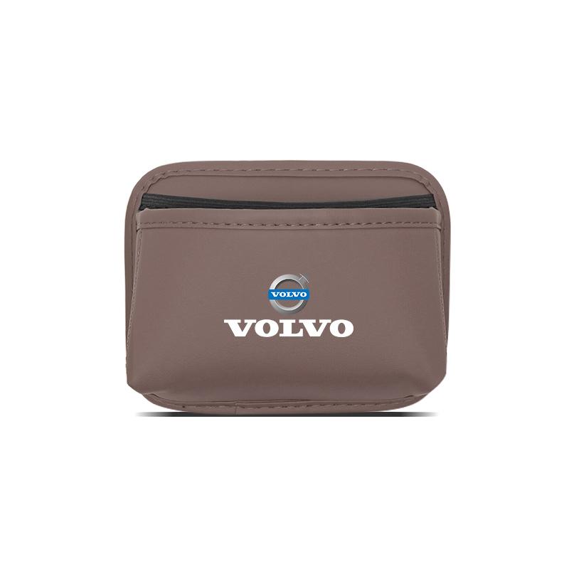 PU Leather Car Storage Organizer Bag Pocket For Volvo Xc60 XC40 EX40 Xc90 S60 S90 EX30 V40 V60 V50 V90 S80 C40 V70 XC70 C30 EX90