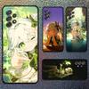 G-Genshin Impact Nahida Phone Case For Samsung S25,S24,S21,S22,S23,S30,Ultra,S20,Plus,Fe,Lite,Note,10,9,5G Black Cover