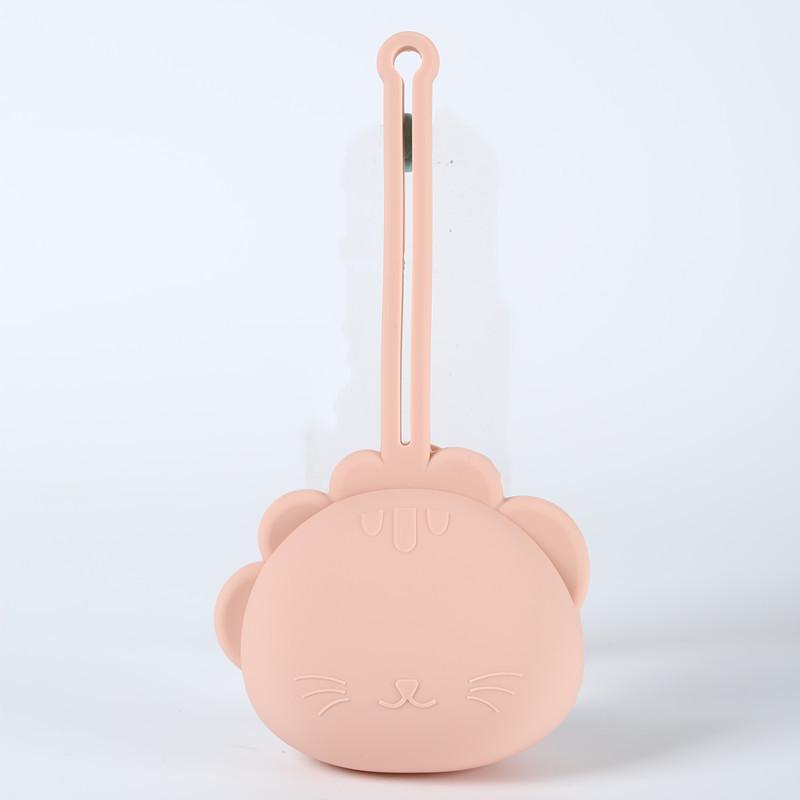 Pacifier Storage CasePortable Baby Pacifier Storage CaseSilicone Storage CasePacifier Drop-proof Case with Lanyard