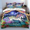 Dreamy prancing unicorn. Bedding sets Duvet covers Pillowcases(1* Duvet Cover 2* Pillowcases without duvet insert)