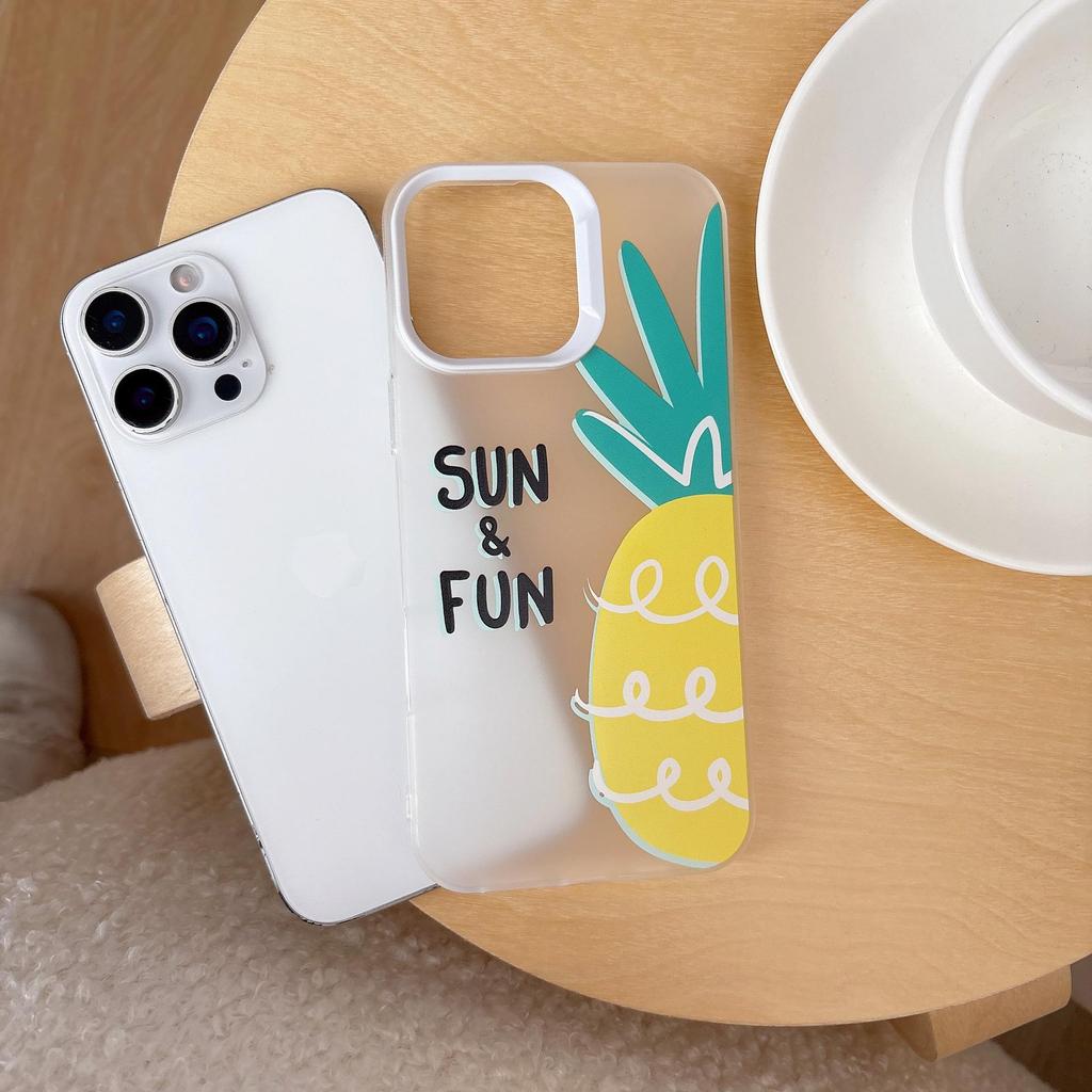 Summer Fruit Phone Case for iPhone 16 Pro Max, Compatible with iPhone 15, 14, 13: Trendy Design