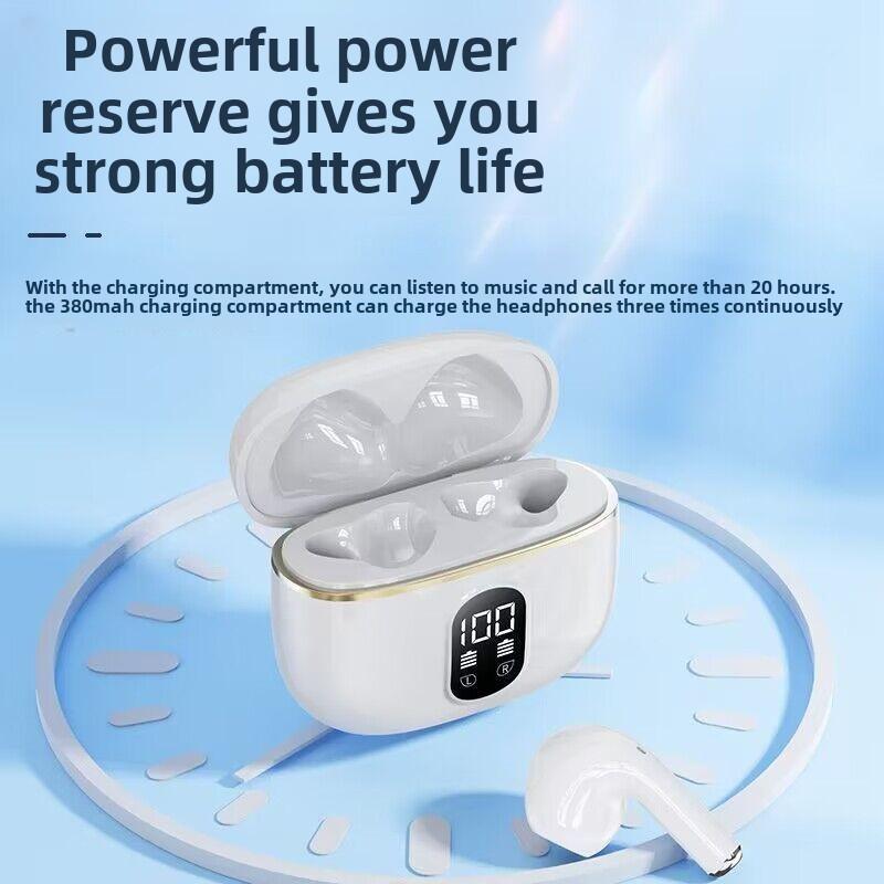 אוזניות בלוטות' אלחוטיות חדשות TWS אלחוטיות תוך-אוזניות סטריאו תצוגה דיגיטלית חיי