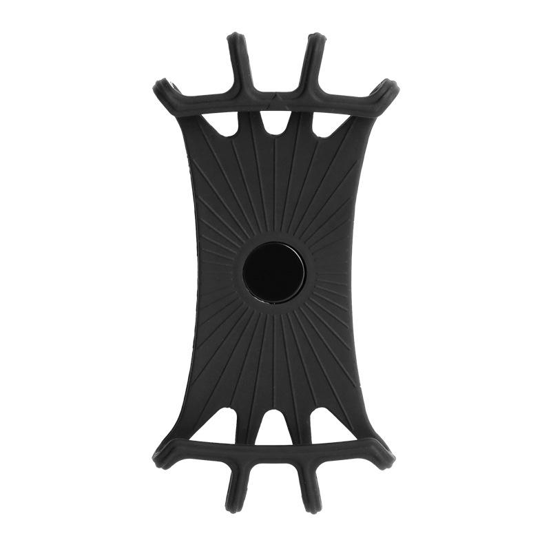 Xiaomi 1PC 360 Rotatable Bike Motorcycle Phone Holder Silicone Bracket Support Pull Type Safe Mount For All Smartphones Cycling Stand