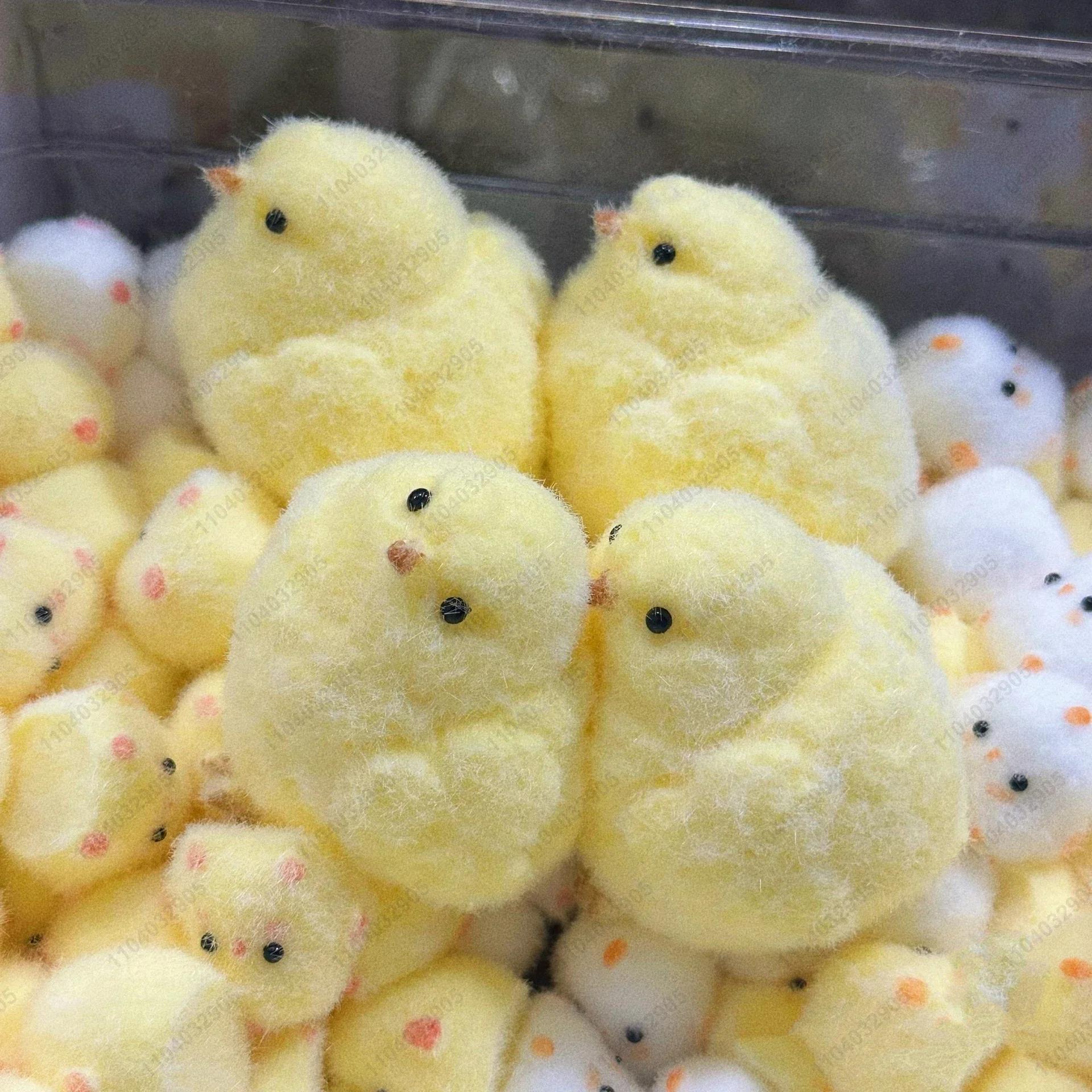 

Cute Yellow Chicken Plush Squishy Toy Soft Fuzzy Hen Squeeze Ball Stress Relief Hand Pinch Toy for Relaxing and Anxiety Relief