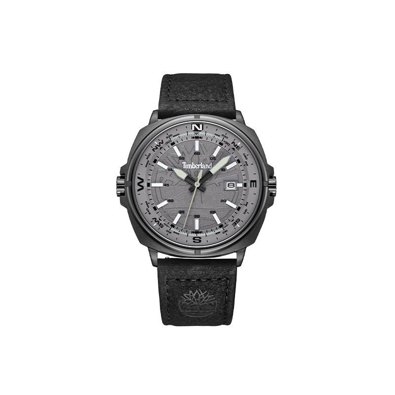 Timberland WILLISTON Watch Quartz Movement Leather Strap Stainless Steel Case Men's Watch Round Fashion Waterproof TDWGB2230804