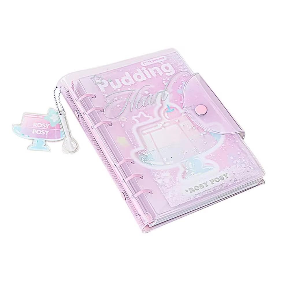 Frosty Series PVC Notebook Portable Loose-leaf Schedule Book Creative Diary Book  Student