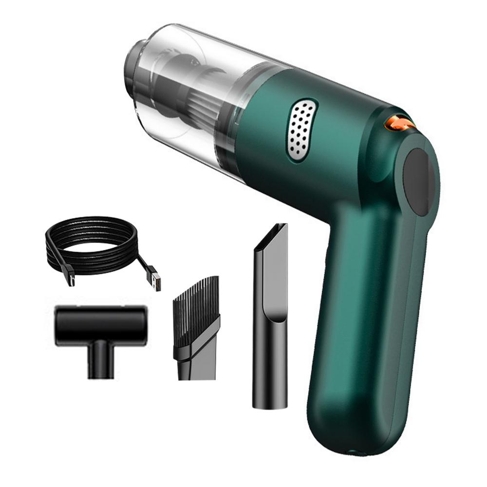 Car Vacuum Cleaner 120W 4000mah Powerful Cleaning Machine Car Cleaner Mini Wireless Portable Handheld Cleaner Car&Home Appliance