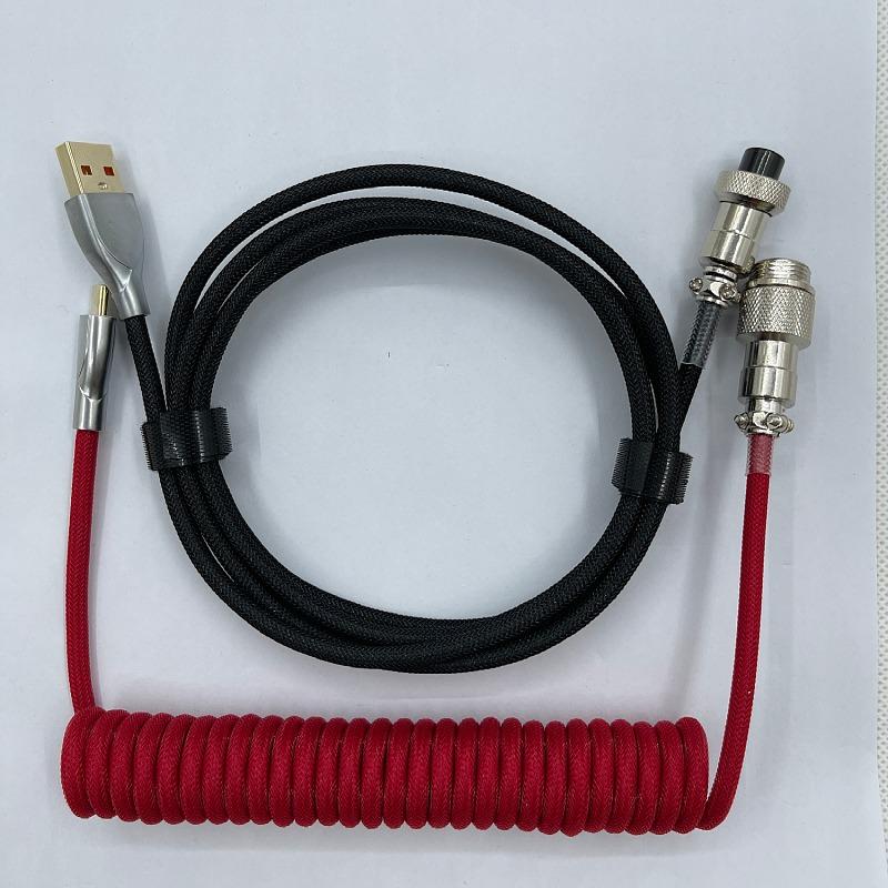 Custom USB 8K Mechanical Keyboard Cable with Magnetic Switch and Aviation Connector for Gaming