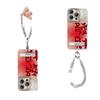 Happy Fa Cai Applicable iPhone16promax Anti-drop Iphone15proins Fine Hole Feather Yarn Mobile Phone Case