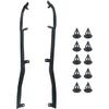 BB5Z-7825325-B Weather Stripping Door Seal, Fit for Ford Explorer 2011-2019 | Rear Door Front Weatherstrip Seals Strip, Driver and Right Side,