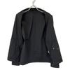 JOSEPH Black cotton nylon bomber jacket blouson Jacket 48 blackUsed