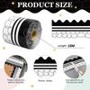 Wavy Trim Bulletin Board Trim Back-to-School Decor Self-Adhesive Bulletin Board Border 5M/Roll DIY Poster Border Stickers