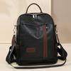Weicher Lederrucksack Damen Große Kapazität Preppy Rucksack Verschleißfest Leichte Reisetasche