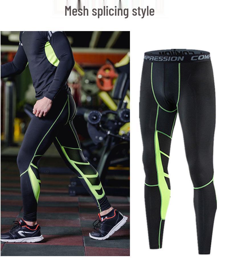 Quick-Dry Stretch Running & Sports Leggings for Fitness and Training