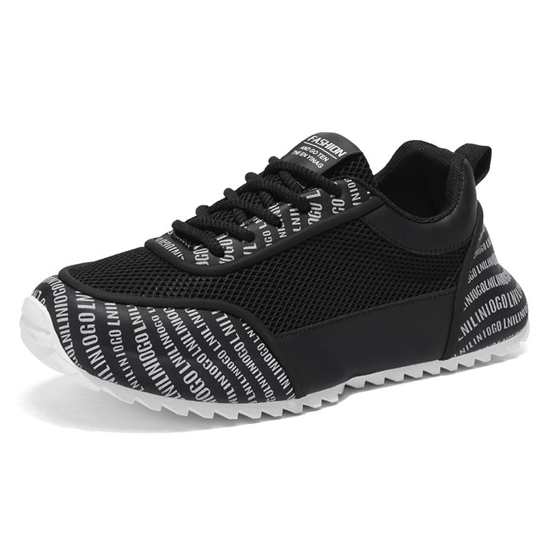 New large size men's Casual Sneakers waterproof Mesh men shoes Light breathable Running Punk shoes Casual sports shoes