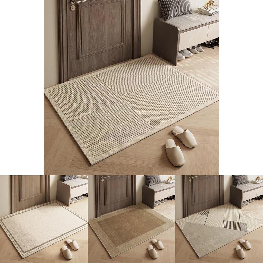 Modern Abstract Polyester Door Mat For Entryway And Home Decor