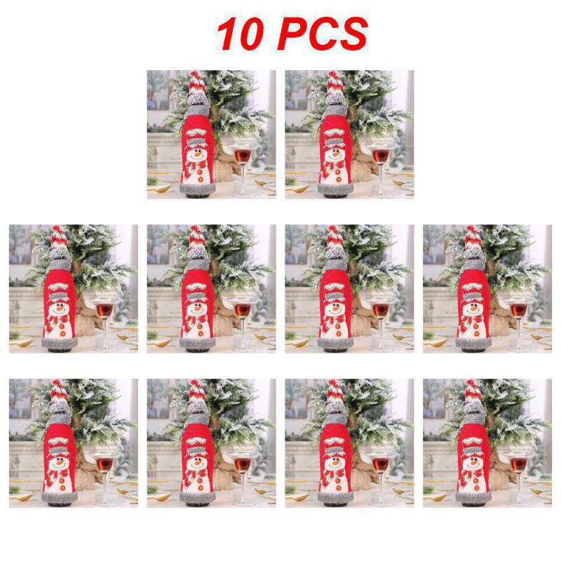 

10~50 шт. Крышка для бутылки шампанского, простая, удобная, регулируемая, серая, нетканая ткань, украшения для дома