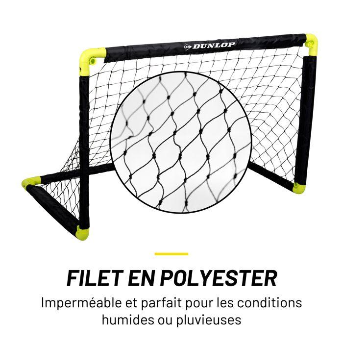 But de Football - Dunlop - Mini-Goal - Pliable - 90x59x61cm - Pour Enfants