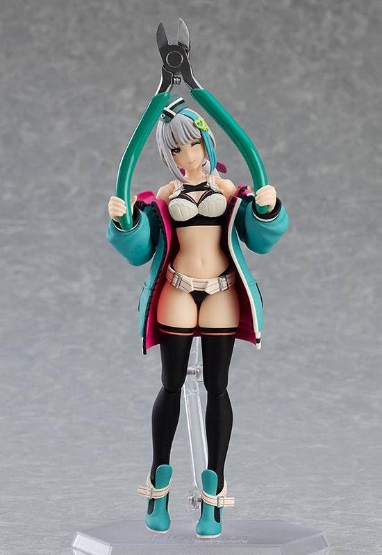 Figma plastová figurka anděla běžce, malovaná, pohyblivá, v měřítku, ABS a PVC