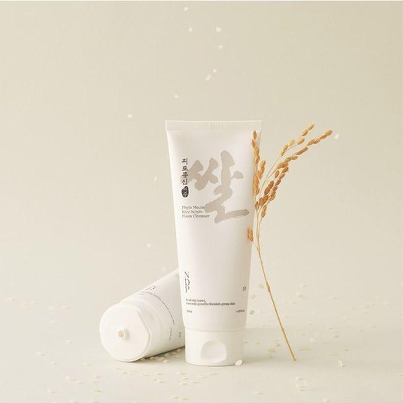 Phytomucin Rice Scrub Cleansing Foam