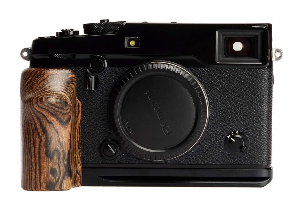 WEPOTO Fujifilm Hand Grip Metal Gold Sandalwood X-PRO2 GP-XPRO2