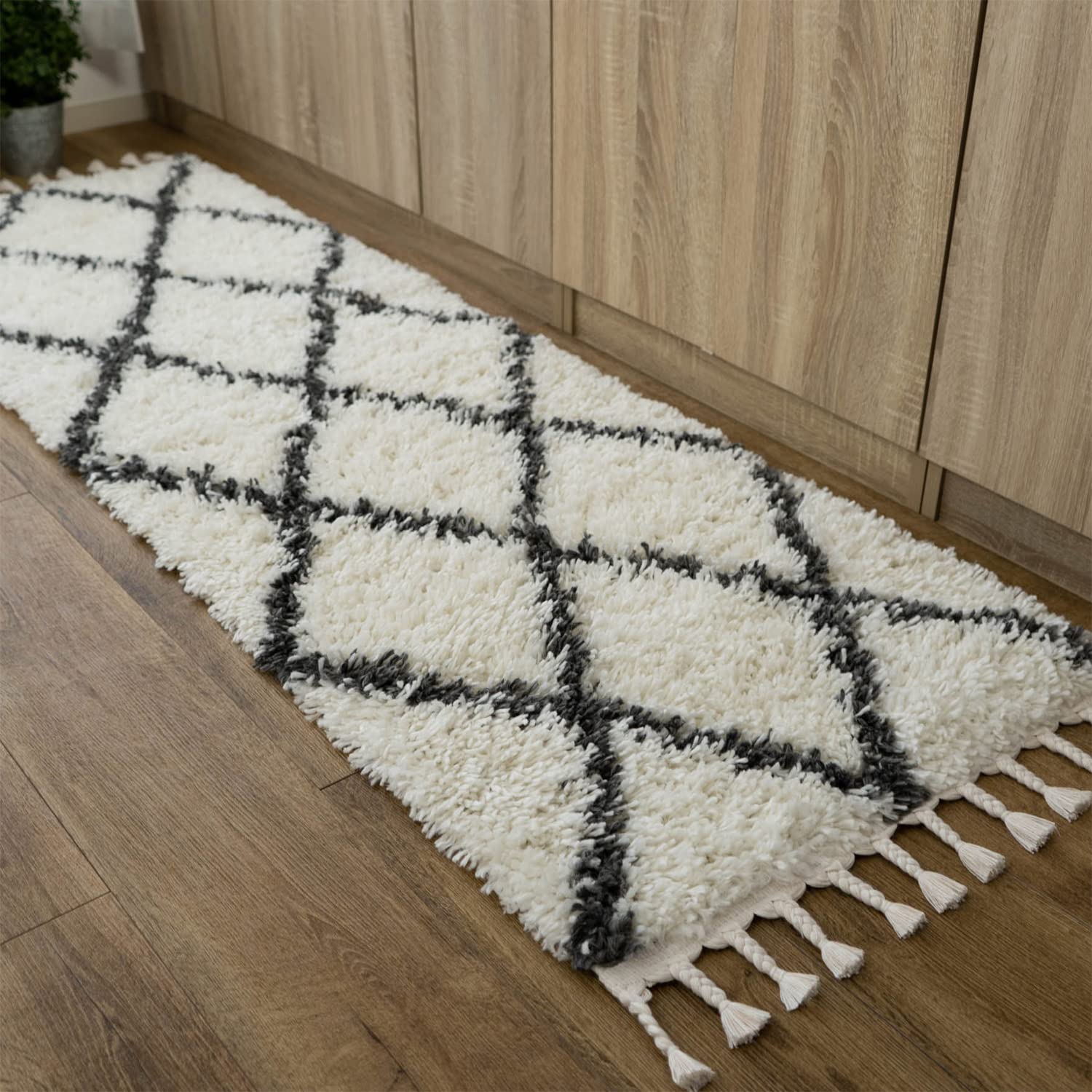 

Sayan Sayan Beni Wallen Style Nordic Kitchen Mat Turkish Rug Zefir 60x240 Cream кремовый