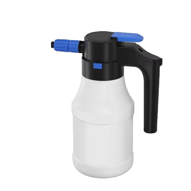 Electric Garden Water Sprayer 1.5L Automatic Foam Lance Water Sprayer (Blue,Plastic) синий
