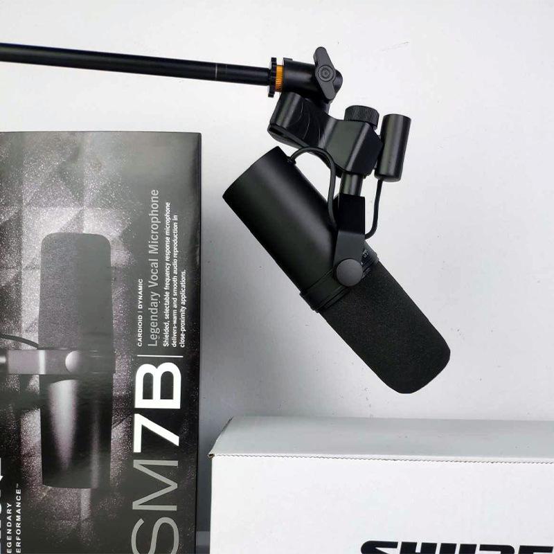 SM7B Dynamic Wired Microphone: High-Quality for Karaoke, Stage, & Studio Performance