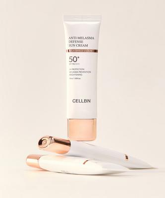 Cellbn Cellbn Anti Melasma Defense Sun Cream 50ml Tone Up Glow Triple Functional Hypoallergenic