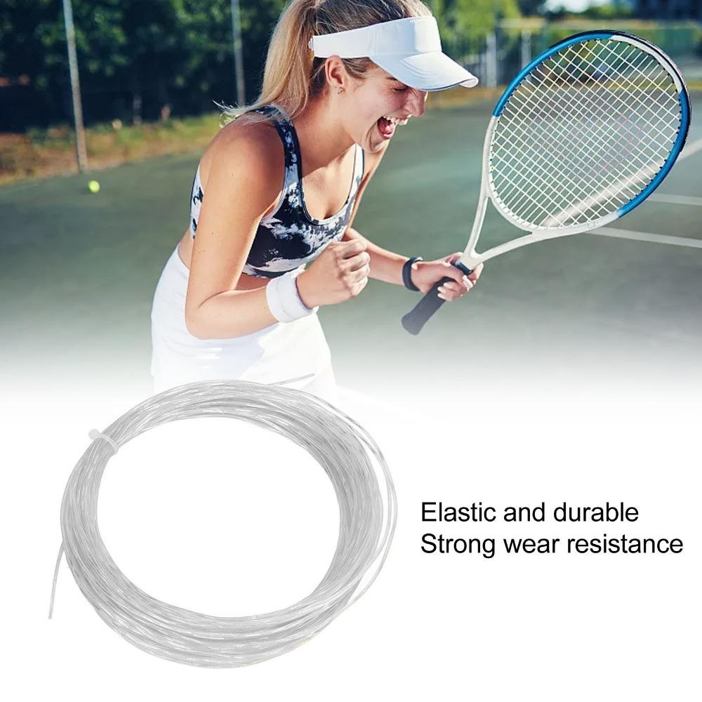10pcs Nylon Material Tennis Racket String 0.7mm Gauge Nylon Tennis String  Badminton Training