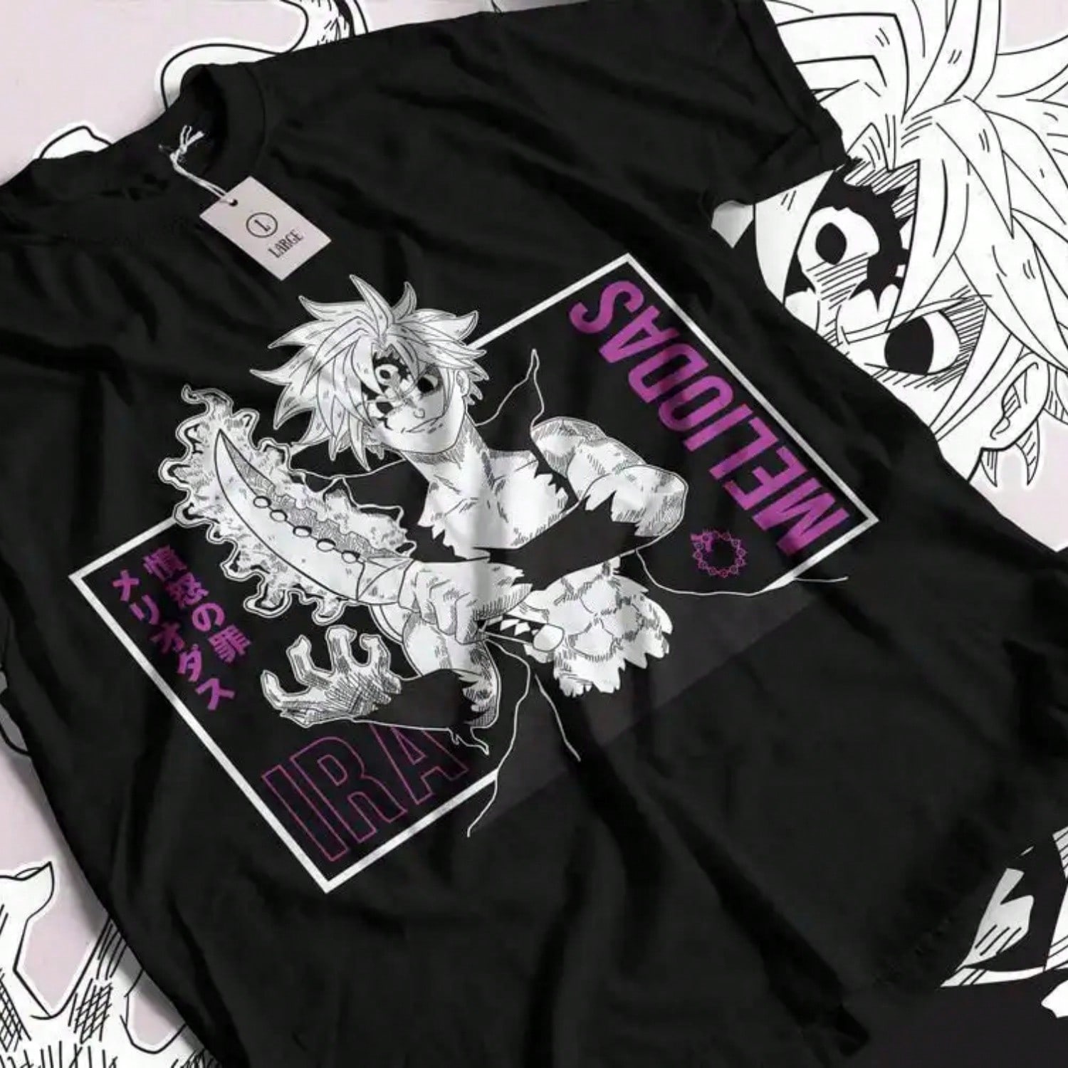 Mob Psycho 100 T-Shirt Cast Anime Manga Dimple And Mob Tshirt Tee ALL SIZES S разноцветный
