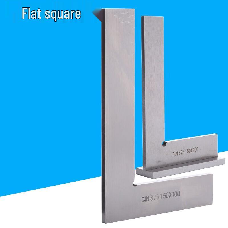 Stainless Steel Wide-Base Right Angle Square Ruler