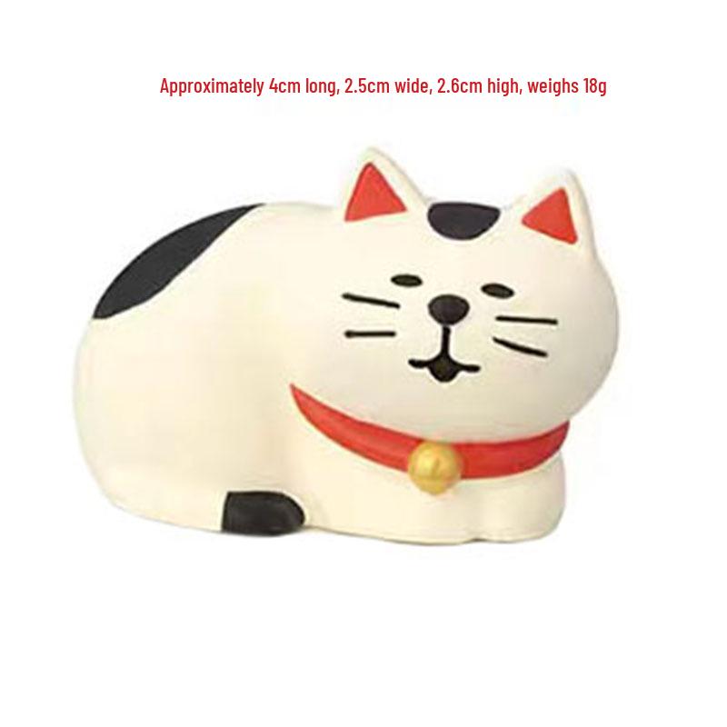 Cherry Blossom Cat Miniature Ornaments - Sakura Gifts & Photo Props