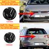 qqq- Replace 2pc Car Front Grille Badges Cover Rear Trunk Emblem Covers Stickers For Volkswagen VW GTI Golf 5 MK6 Golf 7 MK7.5