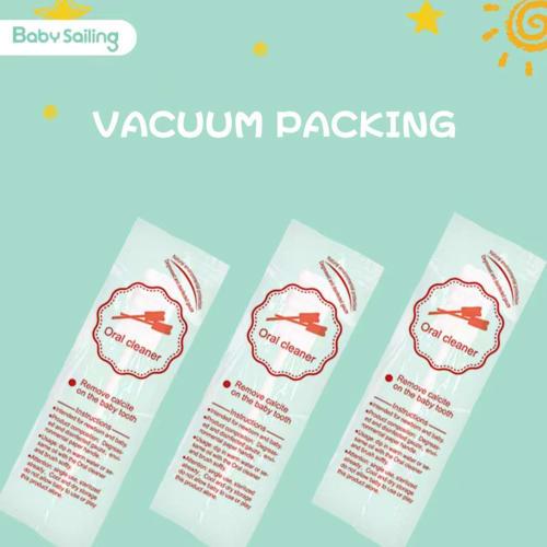 Baby Tongue Cleaner, Baby Oral Cleaner, Oral Cleaning Stick, Dental Care, Newborn Oral Cleaning Stick, Paper Handle Gauze Tongue Toothbrush, Newborn O