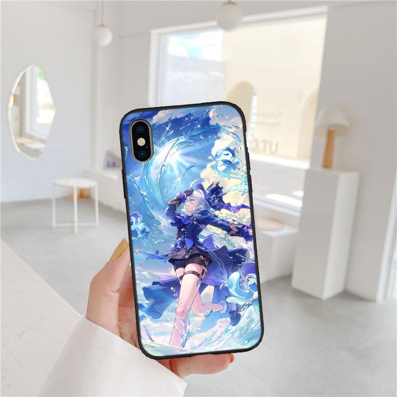 LO47 Genshin Impact Soft Shell Phone Case for Xiaomi Xiaomi Poco M4 M5 M6 M7 X3 X6 X7 F8 Ultra Pro GT NFC