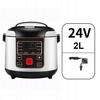 TIR autobus LCD timer RYOWNIK 2L samochód MULTICOOKER turystyczny 24V