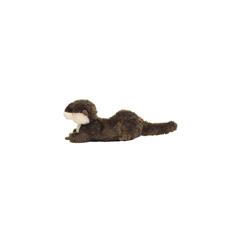Sunlemon Fluffies Brown Otter Plush Toy 8x9x26cm Soft Animal Stuffed Animal