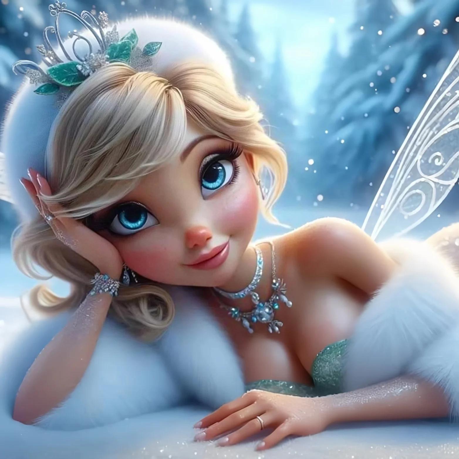 

Набор для рукоделия «Алмазная живопись Принцесса», вышивка, ювелирные изделия, мультяшный крестик, новинка, мозаика, наклейки Рапунцель для детей Round 20x20cm