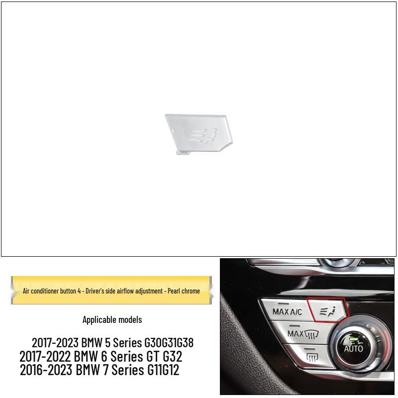 BMW 5 & 7 Series G30/G12 Air Conditioning & Fan Speed Adjustment Buttons for Center Console