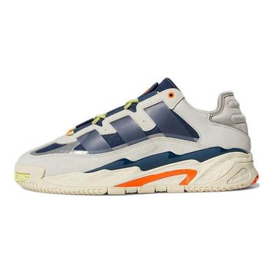 Niteball Crew Navy Sneakers Unisex Blu Bianco Crema Arancione Solare S24146