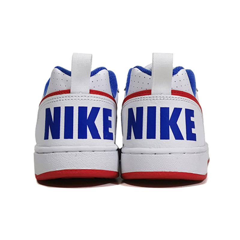 Nike Court Borough Low White Blue Red GS Sneakers DM2420-164